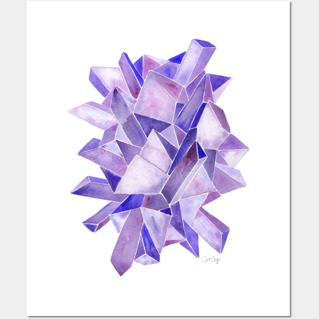 Amethyst Wall Art by CatCoq